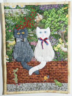 Verliebte Katzen bei Tag